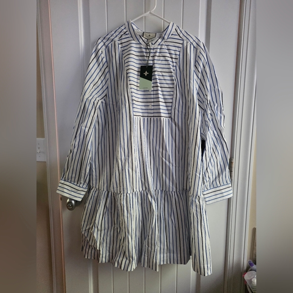 NWT Tuckernuck High Tide Jacquard Stripe Rory Dress Sz XXL - Picture 5 of 10